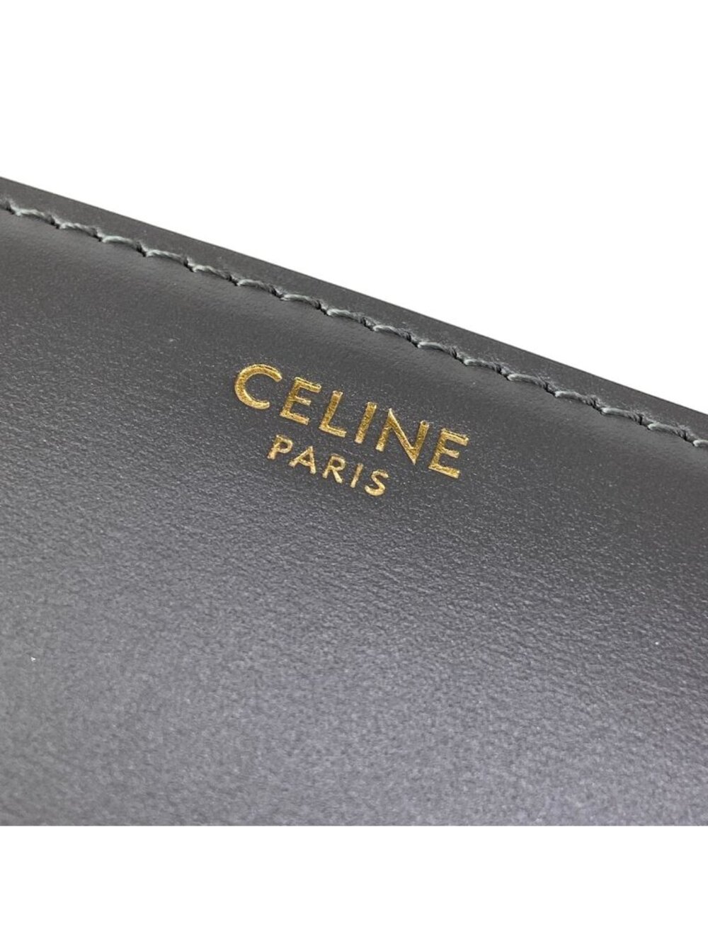 Celine Shoulder Bag Classic Triomphe Pebble - Picture 12 of 15